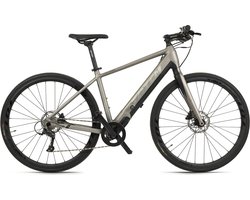 Totem Fiets (elektrisch) TOTEM Urban E-Bike Fitness 28" HWD Mittelmotor 70NM / 6,4Ah platin -