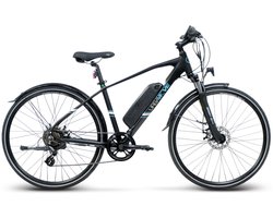 UrbanMove Anyway E100 elektrische fiets - trekking ebike 28 inch - zwart