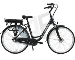 Vogue Basic Elektrische Fiets 3 versnellingen 47cm 13Ah - Mat Zwart