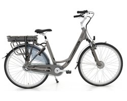 Vogue Basic N7 Elektrische Fiets Mat Grijs 47cm – Elektrische Damesfiets met 468Wh Accu