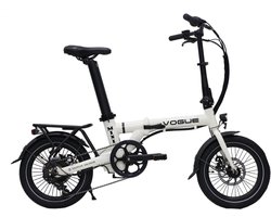Vogue Mini - Elektrische Vouwfiets - Grijs - 120 kg Draagvermogen - 36V/281Wh Accu - Hydraulische Remmen - 6 Versnellingen - Achterwielmotor