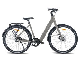 Vogue Motion - Lage Instap - Titanium Grey - Elektrische Fiets