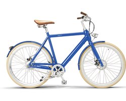 Watt Boston E-Bike - Mannen - Elektrische fiets - 100% universele onderdelen - 54 cm - Blauw - Elektrische fietsen