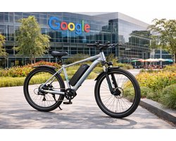 X15 Electric City Bike – 500W Powerfull motor | 48V 15.6Ah lithium-ion battery| Long Range | Lightweight Aluminum Alloy Frame | Front & Rear Disc Brakes | IP54 Water Resistance | Strong & Stylish | Silver