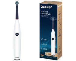 Beurer TB 15 Elektrische Tandenborstel – Oscillerend & Pulserend – Effectief tegen Tandplak – 2 Poetsstanden – Inclusief Eco Clean Opzetborstel & USB-C Kabel – 60% Gerecycled – 12 Dagen Accuduur - Green Planet
