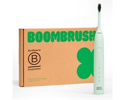 BOOMBRUSH Elektrische Tandenborstel - The Start Sage Groen - Sonische Tandenborstel - 90 dagen Batterij - Duurzaam