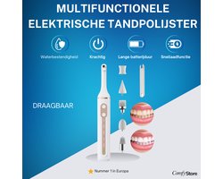 Elektrische Tandenpolijster - 2026 - Witte Tanden - Polijstmachine - Polijstset – Tandarts Reiniging voor Thuis – Professionele Mondhygiëne & Gladde Tanden