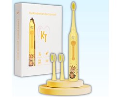 KT - Giraffe - Elektrische tandenborstel kind - Geel - Sonische elektrische kindertandenborstel