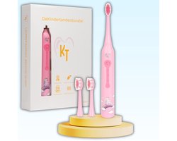 KT - Unicorn - Elektrische tandenborstel kind - Roze unicorn - Sonische elektrische kindertandenborstel