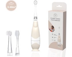Liefjes & Co Flimmy – Beige Sonische Elektrische Tandenborstel Kind & Baby 0-4 Jaar – Met Timer