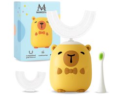 Mamosta® Elektrische Tandenborstel - Voor Kinderen - Capybara Smartbrush - Elektrische U-Vormige Tandenborstel - Automatische Smart Brush Tanden - Capibara