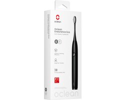 Oclean Endurance Eco - Elektrische tandenborstel - Speciaal ontworpen voor Beginners - Beschermd Tandvlees en Glazuur - Zwart - C01000423