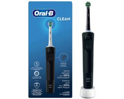 Oral-B Clean - Elektrische Tandenborstel - 3 Poetsprogramma's - Timer - Zwart