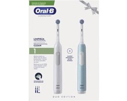Oral-B Electrische tandenborstel Pro 1 Duo White & Blue