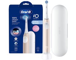 Oral-B iO Series 2 - Elektrische Tandenborstel - Calm Pink - 3 Poetsmodi - 14 dagen batterij