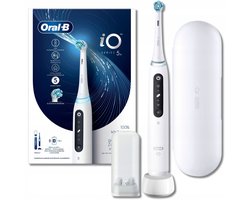Oral-B iO Series 5 - Magnetische Tandenborstel - Quite White - AI technologie - 5 poetsmodi - Bluetooth app