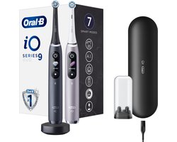 Oral-B iO Special Edition - 9 - Roze en Zwart Elektrische Tandenborstel - Duopack