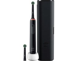 Oral-B Pro 3 3500 - Roterende tandenborstel - Zwart - inclusief gratis travel case!