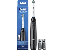 Oral-B Pro Battery Volwassene Zwart, Wit