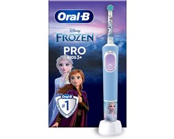 Oral-B Pro Kids Elektrische Tandenborstel, 1 Handvat Met Frozen, 1 Opzetborstel, Ontworpen Door Braun, Voor Kinderen Vanaf 3 Jaar