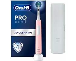 Oral-B PRO Series 1 - Elektrische Tandenborstel - Druksensor - 3 poetsstanden - Roze
