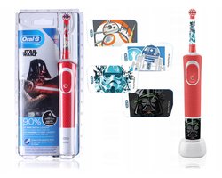 Oral-B Vitality 100 Kids - Elektrische Tandenborstel - Star Wars - 2 poetsmodi - 8 dagen batterij - 4 stickers