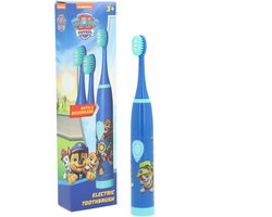 PAW Patrol Elektrische Tandenborstel met 3 Opzetborstels - Tandverzorging voor Peuter en Kind - Oplaadbaar - Vanaf 3 Jaar - Blauw