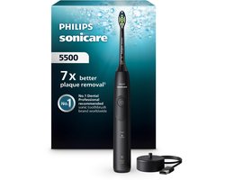 Philips Sonicare 5500 Series - Elektrische Tandenborstel - Zwart - Wittere tanden - HX7111/01