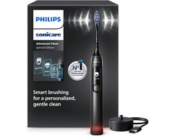 Philips Sonicare Advanced Clean Special Edition - Elektrische tandenborstel - Kleurendisplay - Zwart - HX3792/11