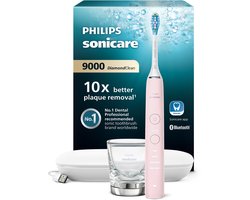 Philips Sonicare DiamondClean 9000 -Elektrische tandenborstel - Lichtroze - Oplaadglas - HX9911/29