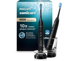 Philips Sonicare DiamondClean 9000 - Elektrische tandenborstel - Zwart - Duo - HX9914/54