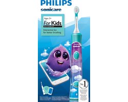 Philips Sonicare for kids HX6321/03 - Elektrische Tandenborstel - Blauw