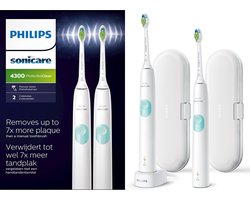Philips Sonicare ProtectiveClean 4300 - HX6807/35 - Sonische elektrische tandenborstel set