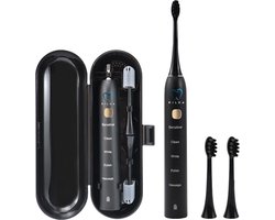 Riloa Elektrische Tandenborstel - Met Riloa Case - 5 standen - Waterdicht - USB-C - Oplader Inbegrepen - Accuduur 5 maanden - Zwart
