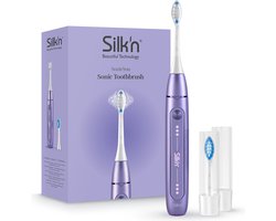 Silk'n SonicYou Elektrische Tandenborstel Geschenkset - met 2 opzetborstels en 2 beschermkapjes - Cadeau-idee - Lila