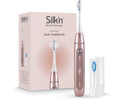 Silk'n SonicYou Elektrische Tandenborstel Geschenkset - met 2 opzetborstels en 2 beschermkapjes - Cadeau-idee - Roze