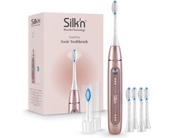 Silk'n SonicYou Elektrische Tandenborstel Geschenkset - met 4-Pack Witte opzetborstels - Cadeau-idee - Roze