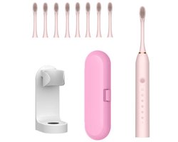 Vitdipy - Elektrische Tandenborstel - Sonische Elektrische Tandenborstel - Wittere tanden - Reisetui - Geschikt voor volwassenen - Gevoelige tanden - Roze