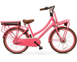 Antilope Cargo Plus N3 Elektrische Transportfiets 24 Inch 40 Cm Roze