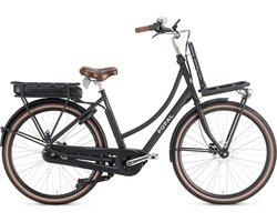 Daily Dutch Prestige-E Elektrische Fiets - E-bike 28 Inch - Damesfiets 59 cm - 7 Versnellingen - Hydraulische schijfrem - 562​​​​​​​ Wh Accu - Matzwart