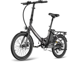 Fafrees F20 Light Elektrische Vouwfiets - 20 Inch City E-bike - 36V 20Ah Batterij - Tot 100km Bereik - Shimano 7-Versnellingen - Schijfremmen - Opvouwbaar - werkverkeer