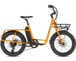 Villette Citadin elektrische transportfiets staal city geel