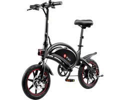 DYU D3F RIJKLAAR GELEVERD - 10Ah batterij 250W E-Bike Camper Bike