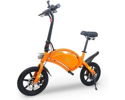 Elektrische Loopfiets voor Volwassenen - Uniseks - 14 inch - Oranje - Tot 25 km/u