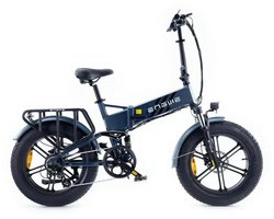 ENGWE Engine Pro 2.0 Elektrische Vouwfiets - Fatbike - 20 Inch - 250W Motor - 8 Versnellingen - 110 km Actieradius - Hydraulische Schijfremmen - Blauw