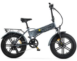 ENGWE EP-2 Boost Elektrische Vouwfiets - Fatbike - 20 Inch - 250W Motor - 7 Versnellingen - 120 km Actieradius - Mechanische Schijfremmen - Grijs