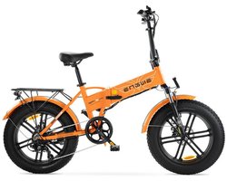 ENGWE EP-2 Boost Elektrische Vouwfiets - Fatbike - 20 Inch - 250W Motor - 7 Versnellingen - 120 km Actieradius - Mechanische Schijfremmen - Oranje