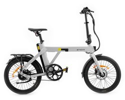 ENGWE P20 Elektrische Vouwfiets - Carbon Riemaandrijving - 20 Inch - 250W Motor - 100 km Actieradius - Hydraulische Schijfremmen - Wit