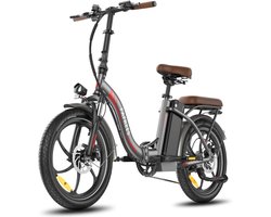 Fafrees 25AH Elektrische vouwfiets – E-Bike - 20 x 3.0 Inch Banden - Maximaal bereik 150 km - Shimano 7 versnellingen - 20 Inch opvouwbare City Commuter E-Bike – Elektrische stadsfietsen– Grijs