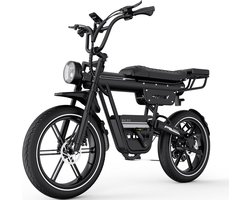 Hitway Elektrische Fiets BK30 - 20*4.0 Inch Fat Tire City Commuter EBike met Afneembare 48V 23.4Ah Lithium Batterij - Mountain E-Bike met 250W Motor - 7 Versnellingen - IP54 Waterdicht